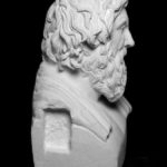 Hermenbüste des Antisthenes Seitenansicht