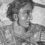 Alexander, Alexandermosaik. Neapel, Mus. Naz.