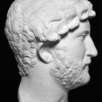 Hadrian, Rolllocken-Typus. Jerusalem, Profilansicht