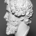 Septimius Severus, Sarapis-Typus. München, Glyptothek,rechts